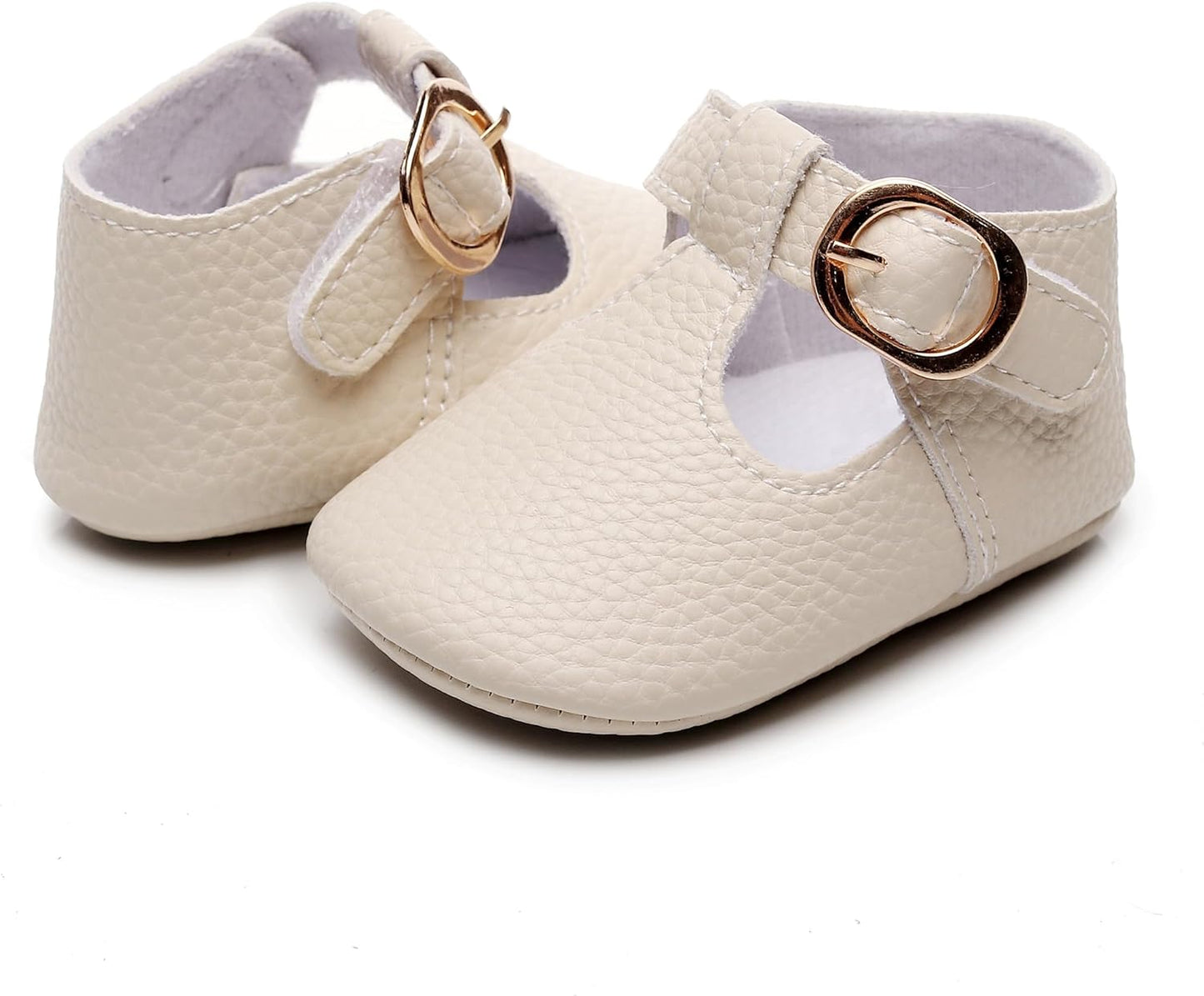 nfant Baby Girl Mary Janes Flats Bowknot PU Leather Non-Slip Soft Sole for Toddler First Walker Newborn Infant Crib Shoes Wedding Party Princess Baby Moccasins Girl Dress Shoes