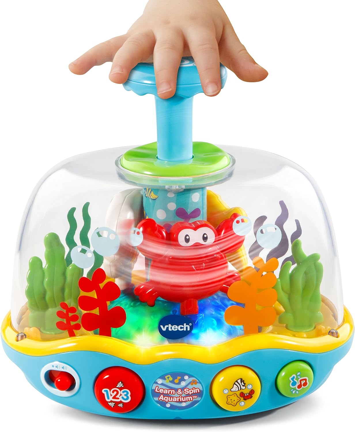 VTech Learn and Spin Aquarium For Fish , Plastic