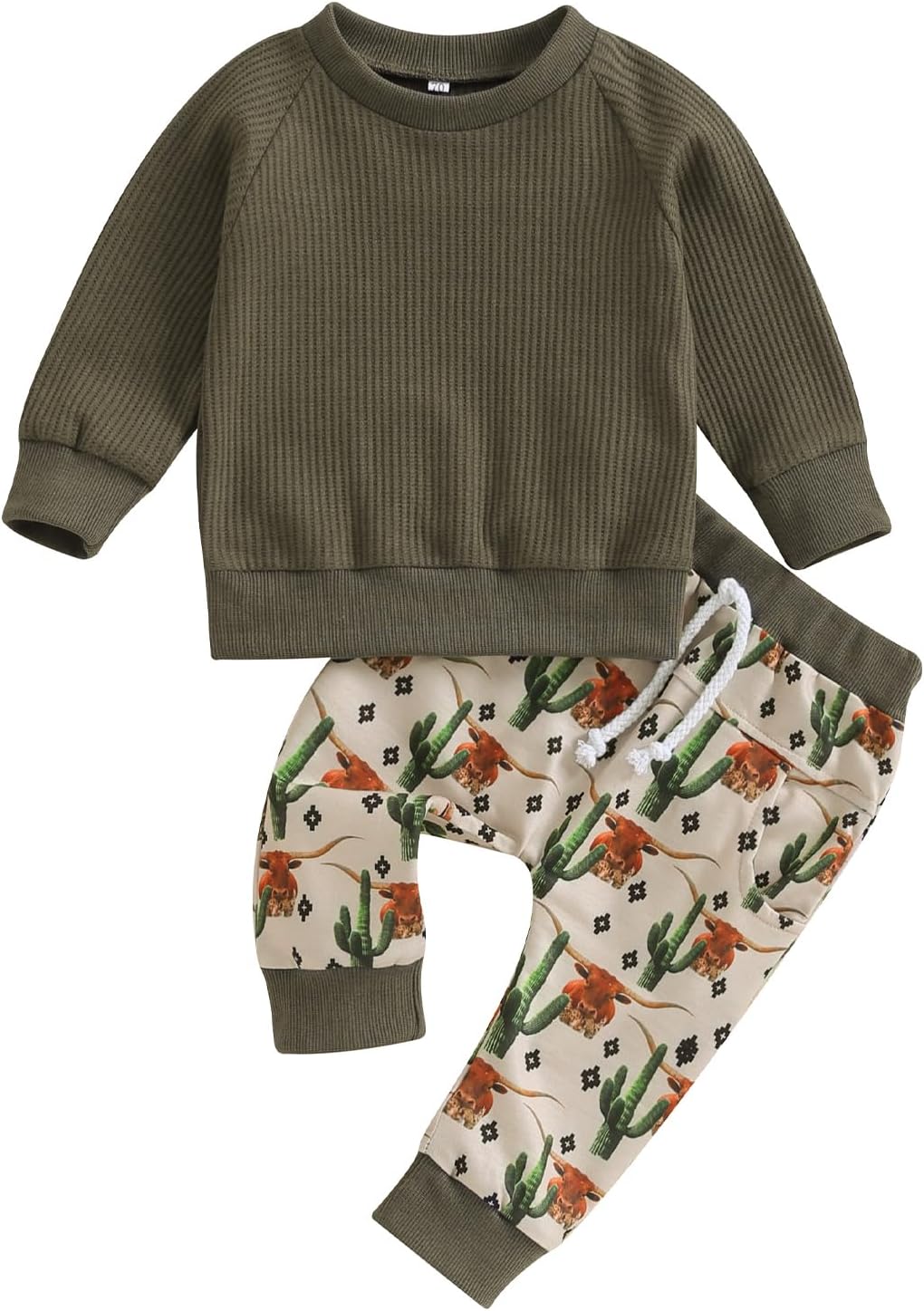 Baby Girl Clothes Set Avocado Pullover Sweatshirts Tops Floral Pants Outfits Cute Toddler Clothes for 0-6 Months baby